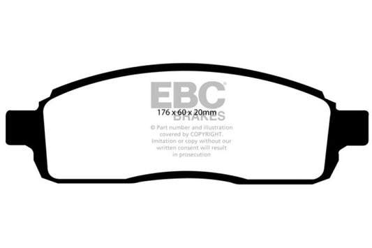 EBC 04 Ford F150 4.2 (2WD) 6 Lug Ultimax2 Front Brake Pads