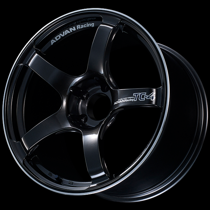 Advan TC4 18x7.5 +50 5x100 Racing Black Gunmetallic and Ring Wheel