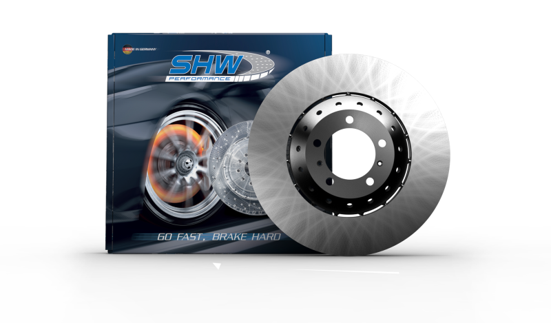 SHW 2021 Porsche Cayenne GTS 4.0L w/19in Wheel/NAO Pads Right Frt Smooth LW Brake Rotor (9Y0615302Q)