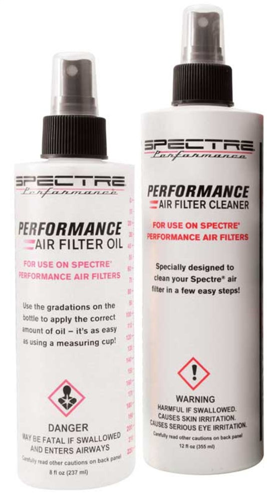 Spectre Accucharge Kit for HPR Filters (Includes 12oz. Cleaner / 8oz. Oil)