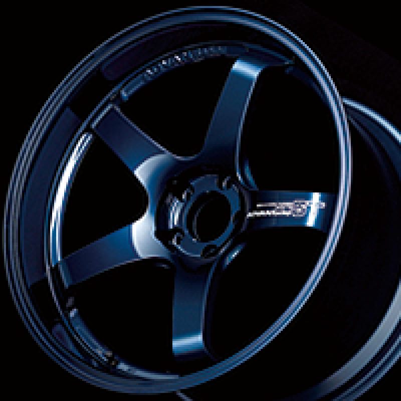 Advan GT Premium Version 20x9.5 +28 5x114.3 Racing Titanium Blue Wheel