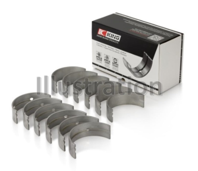 King Engine Bearings General Motors L52 Vortec 3.5L (Size +0.020) Main Bearing Set