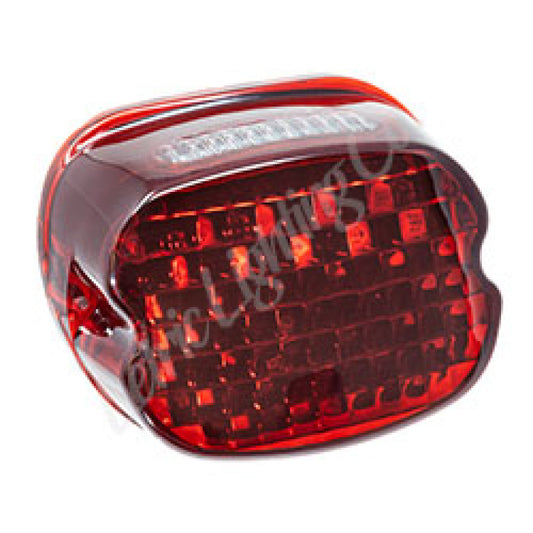 Letric Lighting 2022+ Low Rider ST Models Slantback LED Taillights - Red