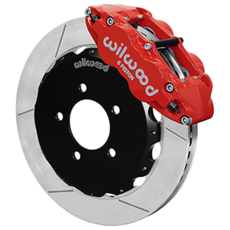Wilwood 13-24 Honda Civic OEM 57mm Forged Narrow Superlite 6R Big Brake Front Brake Kit - Red