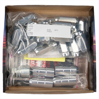 McGard 8 Lug Hex Install Kit w/Locks (Cone Seat Nut) M14X1.5 / 13/16 Hex / 1.945in. L - Chrome