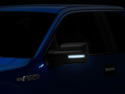 Raxiom 09-14 Ford F-150 Axial Series White LED Mirror Turn Signal- Clear
