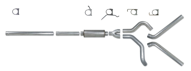 Diamond Eye KIT 4in Catback DUAL SS: 2004.5-2007.5 DODGE CUMMINS 600