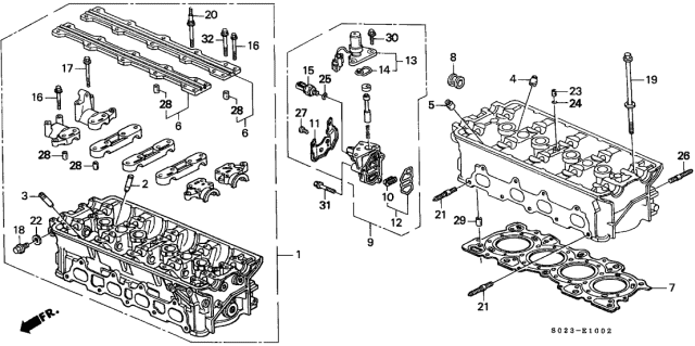 Honda - Cylinder Head Plug
