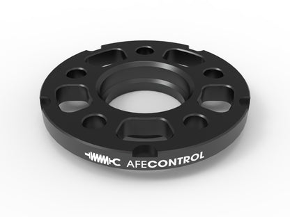 aFe CONTROL Billet Aluminum Wheel Spacers 5x112 CB66.6 15mm - Toyota GR Supra/BMW G-Series