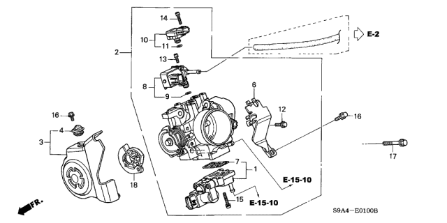 Honda - Rotary Air Control Valve Gasket
