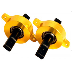 BLOX Racing - Rear Trailing Arm Bushing Kit Black - 88-00 Honda Civic / 90-01 Acura Integra