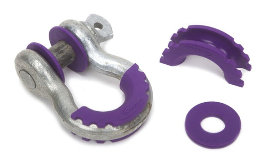 Daystar D-Ring Isolator and Washers Purple