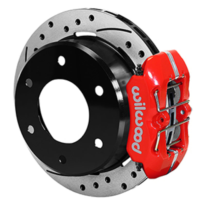 Wilwood 63-87 C10/C15 DynaPro FDPLP Red Calipers 11in x .81in D/S Rotors 6-Lug Rear Disc Brake Kit
