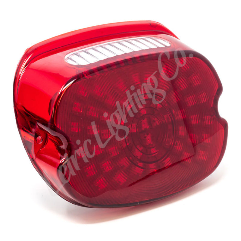 Letric Lighting 2022+ Low Rider ST SO-LO Slantback Low-Profile LED Taillight - Red Lens