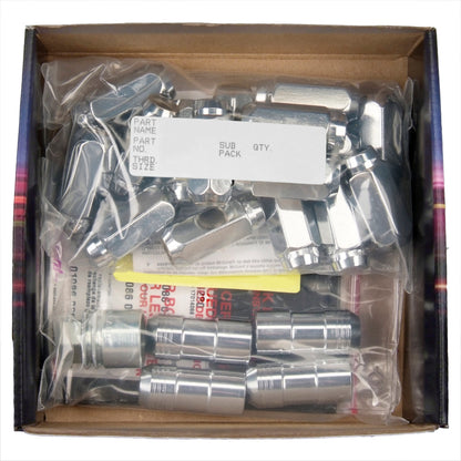 McGard 6 Lug Hex Install Kit w/Locks (Cone Seat Nut) M14X2.0 / 13/16 Hex / 2.25in. Length - Chrome