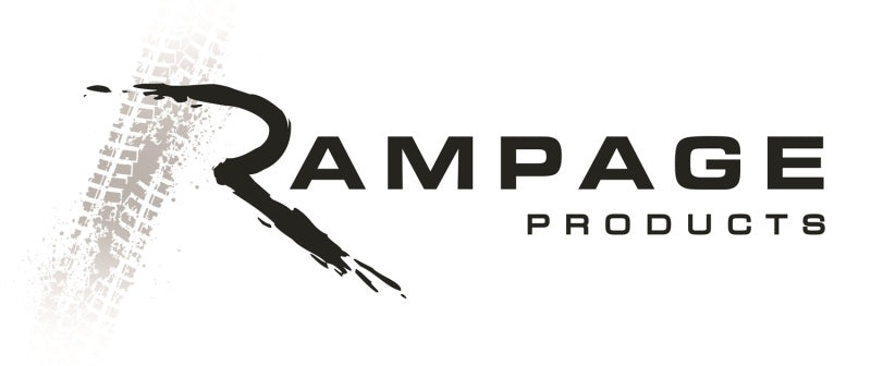 Rampage 2007-2018 Jeep Wrangler(JK) Srs Side Bar Rockerguard Step - Black