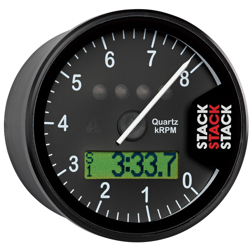 Autometer Stack Display Tachometer 0-8K RPM - Black