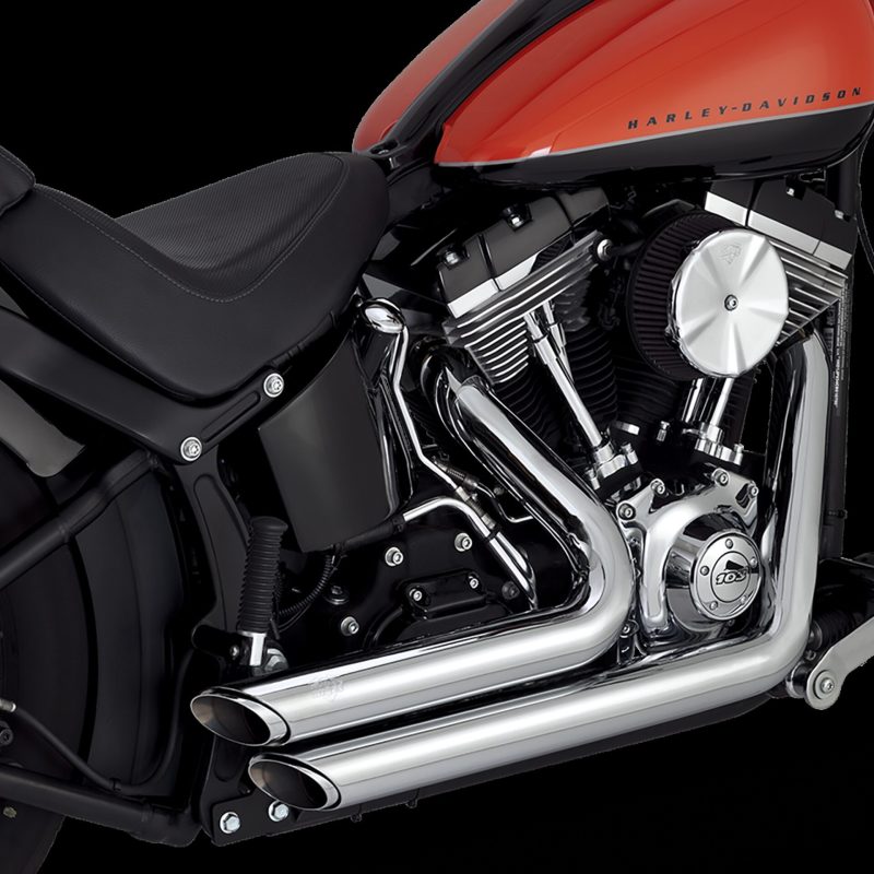 Vance & Hines 12-17 Harley-Davidson Softail Shortshots Staggered PCX Full System Exhaust