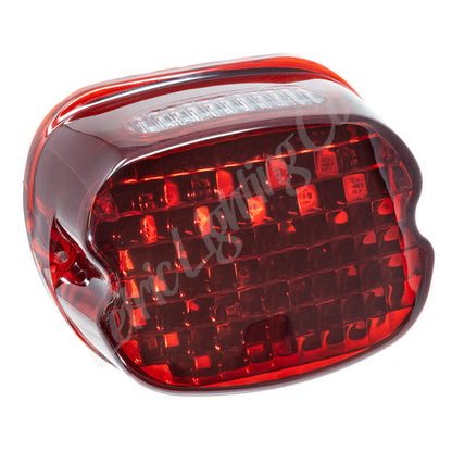 Letric Lighting 2022+ Low Rider ST Models Slantback LED Taillights - Red
