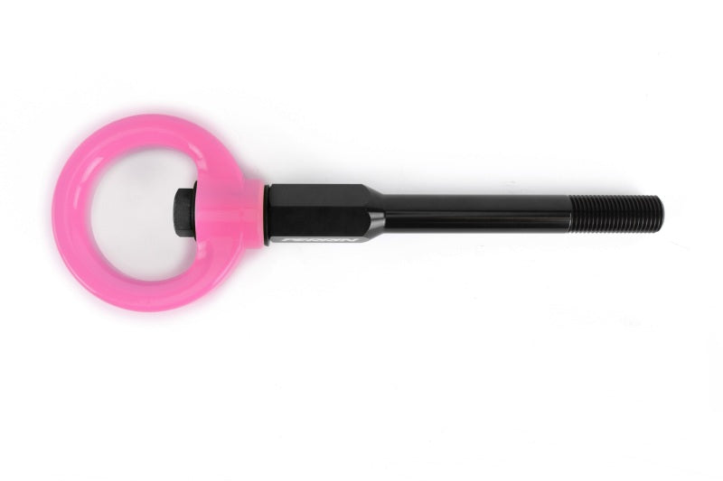 PERRIN 02-07 Subaru WRX/STI Tow Hook Kit (Front) - Hyper Pink