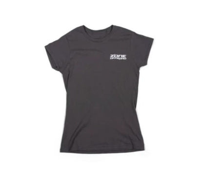 Zone Offroad Charcoal Gray Premium Cotton T-Shirt w/ Zone Offroad Logo - Womens - Medium