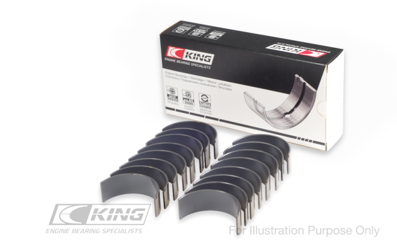 King Engine Bearings GM 6.2 - LT1/LT4 Gen V (Size 1.0) Connecting Rod Bearing Set