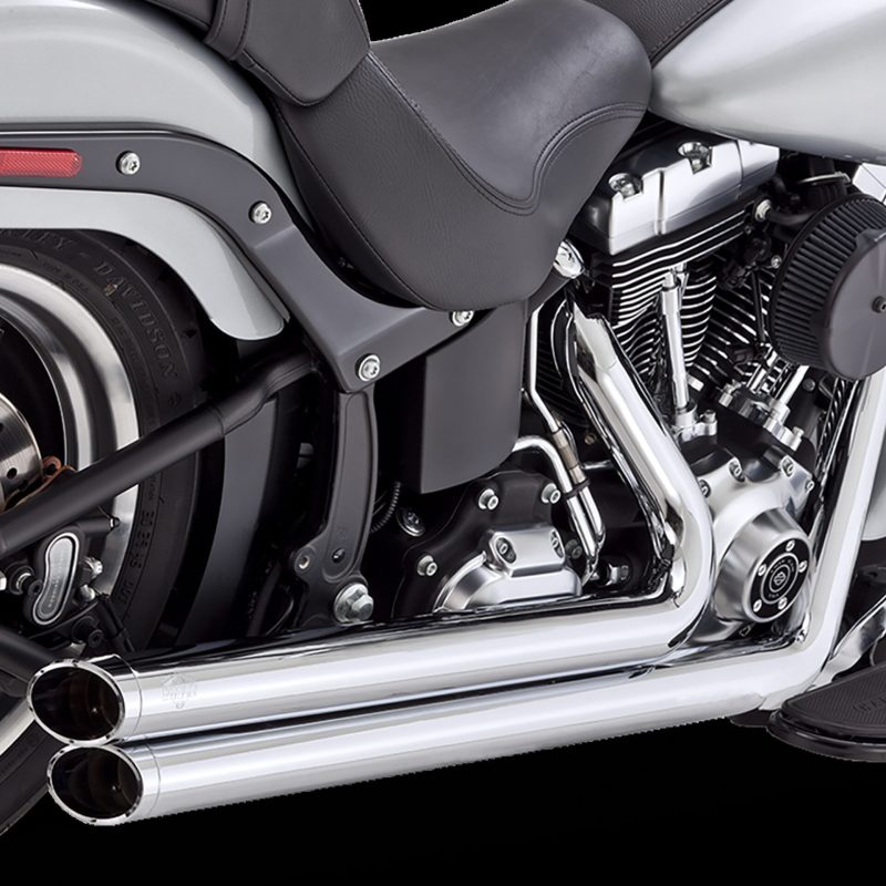 Vance & Hines HD Softail 86-17 Big Shots Staggered Chrome PCX Full System Exhaust