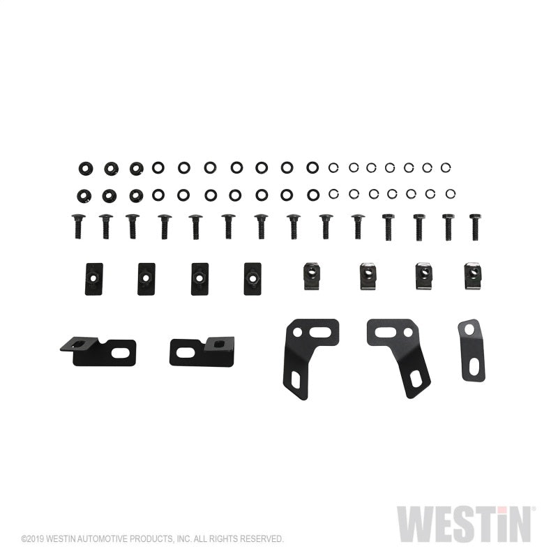 Westin 18-20 Jeep Wrangler JL Inner Fenders - Front - Textured Black