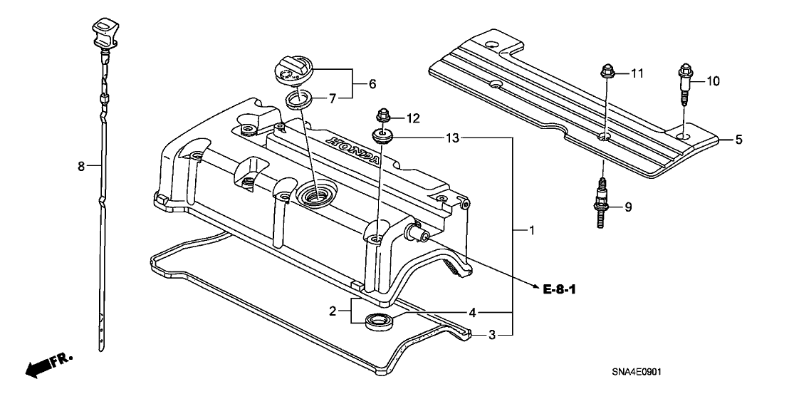 Honda - K-Series Oil Filler Cap