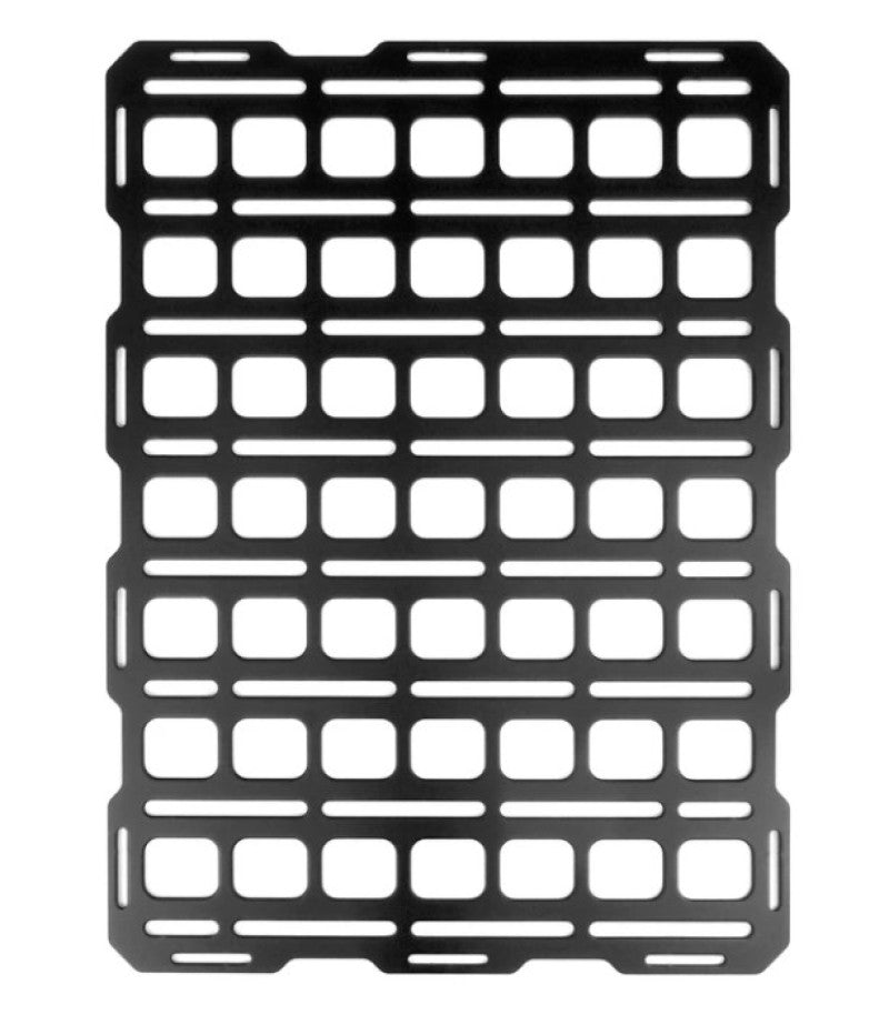 BuiltRight Industries 11.5in x 15.5in Tech Plate Steel Mounting Panel - Black