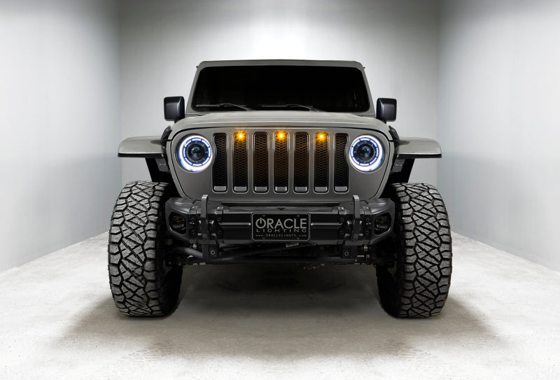 Oracle Oculus Bi-LED Projector Headlights for Jeep JL/Gladiator JT - w/ BC1 Controller NO RETURNS