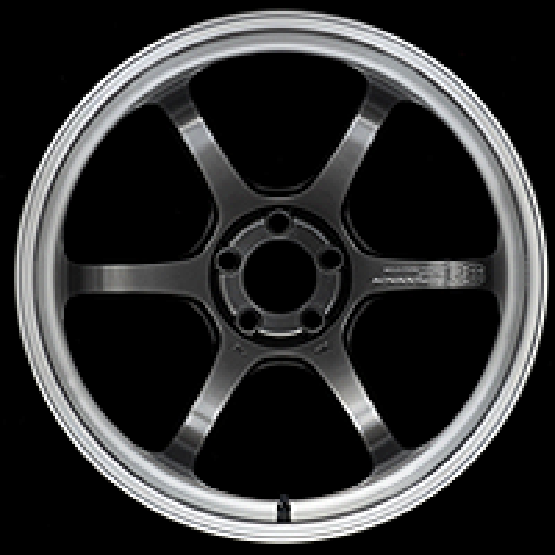 Advan R6 20x10.5 +34mm 5x120 Machining and Racing Hyper Black Wheel