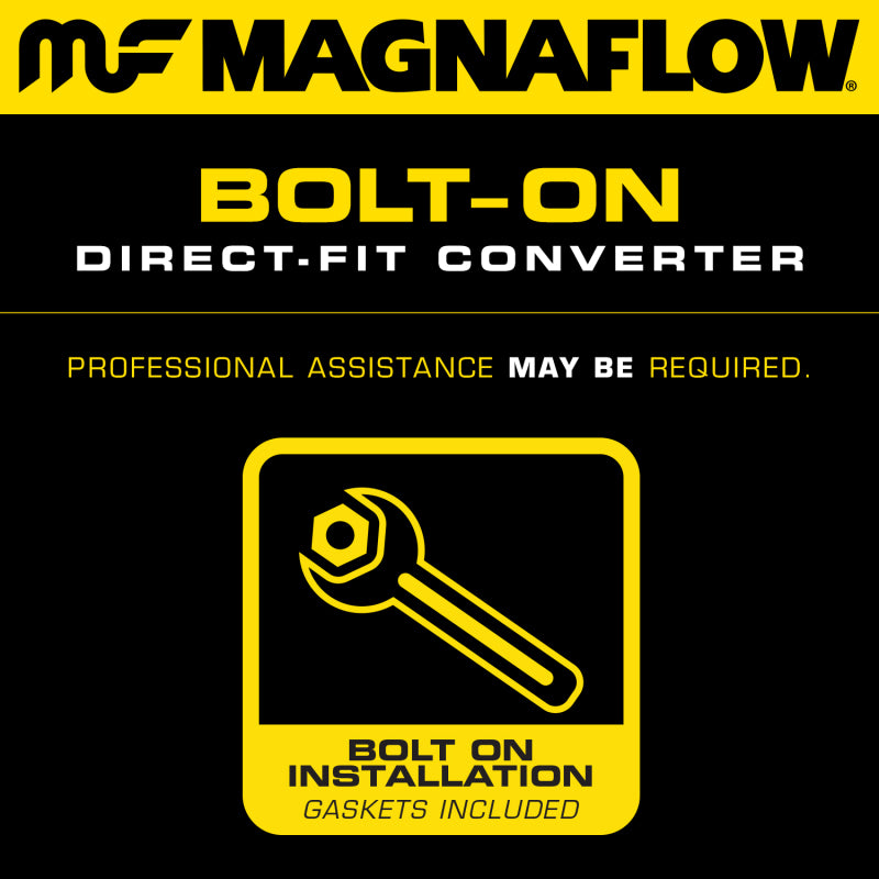 MagnaFlow Direct Fit Catalytic Converter 2012-2014 CAMRY 2.5L Underbody