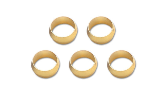 Vibrant - Brass Olive Inserts 5/16in - Pack of 5
