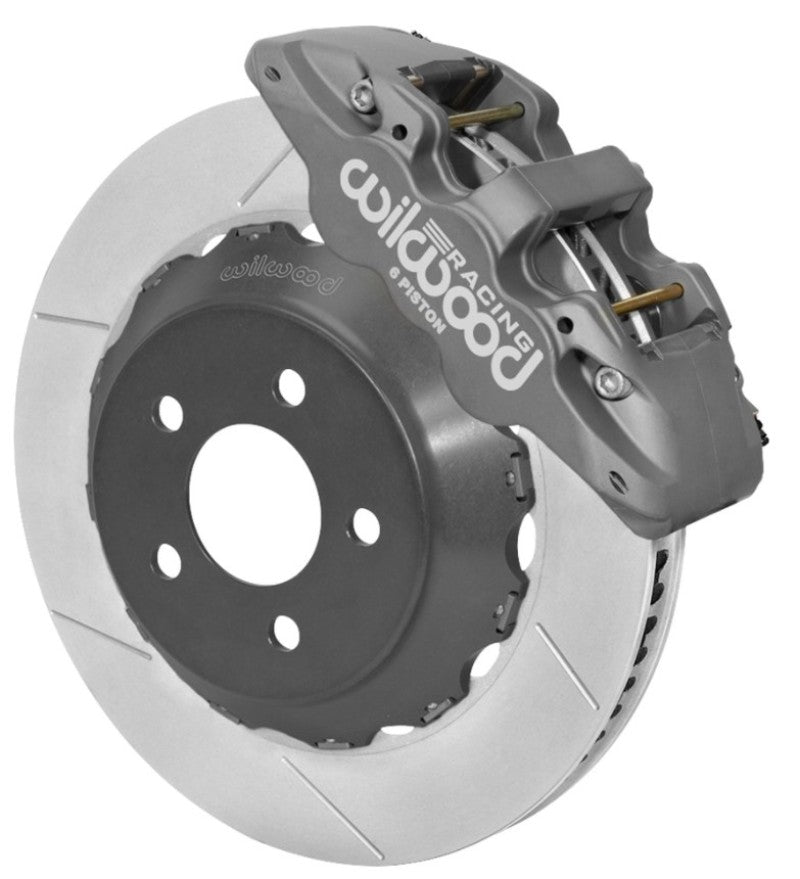 Wilwood 15-23 Ford Mustang Aero6 Front Big Brake Kit 14.00in Rotor (Race)