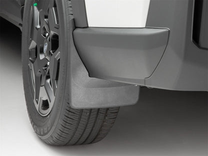 WeatherTech 2026 Subaru Outback No Drill MudFlaps - Rear - Black