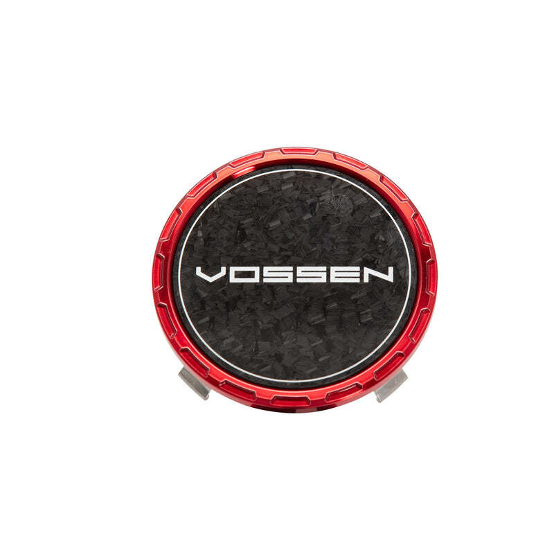 Vossen Classic Carbon Billet Sport Cap 2.0 - Small (VHF) - Transparent Red - Forged (Gloss)