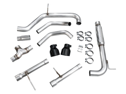 AWE Tuning 22-25 Volkswagen Jetta GLI Track Edition Exhaust - Diamond Black Tips