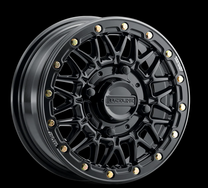 Raceline A15 Omega 15x8in / 4x137 BP / 0mm Offset / 110.18mm Bore - Gloss Black
