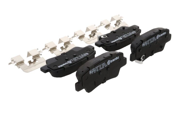 Brembo OE 21-23 Hyundai Kona/19-24 Kona Electric/19-21 Veloster Low-Met Brake Pad - Rear