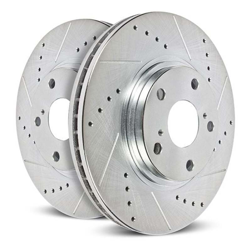 Power Stop 21-22 Chevrolet Tahoe Front Left Drilled & Slotted Rotor