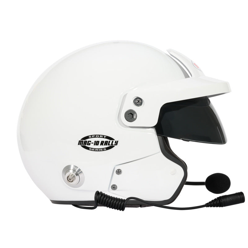 Bell Helmet Mag-10 Rally Sport White (Hans) Sml(57-58) Fia8859-2024