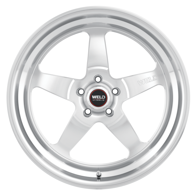 Weld S105 Ventura 20x10.5 / 5x115 BP / 20 Offset / 6.5 BS / 71.5 Bore - Gloss Silver MACH Wheel