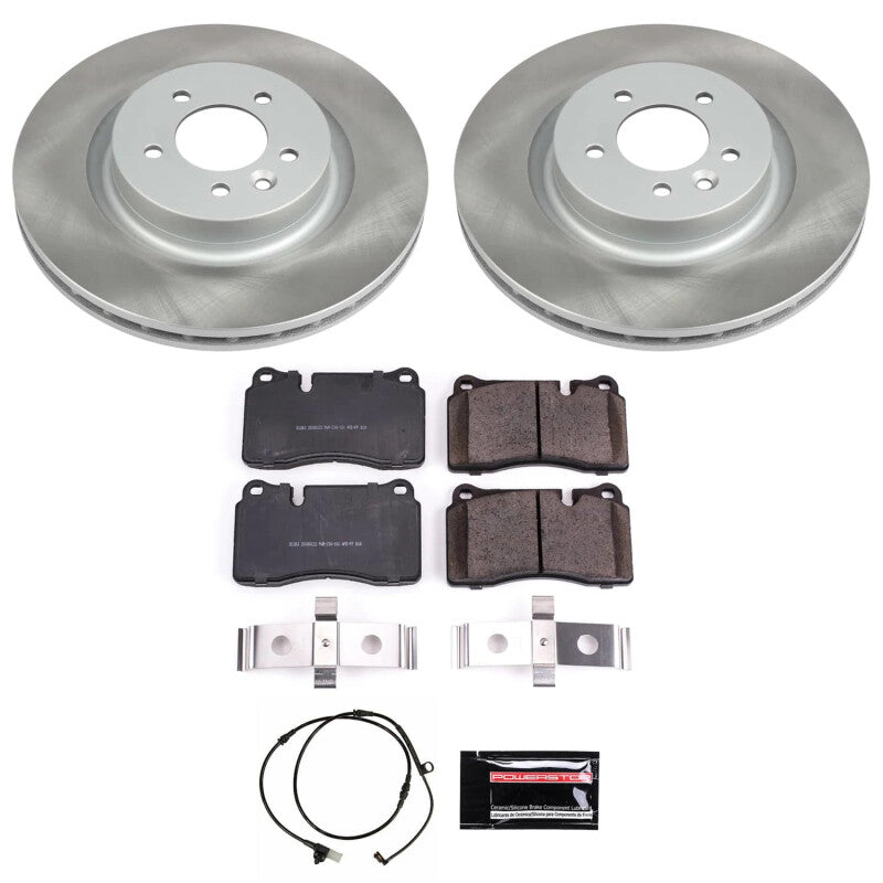 Power Stop 06-09 Land Rover Range Rover Sport Front Semi-Coated Rotor Kit