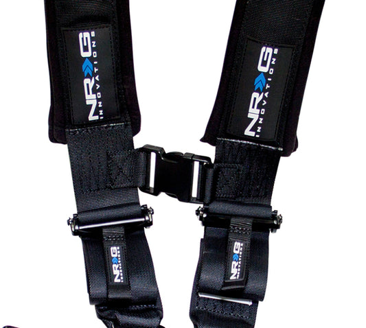 NRG - SFI 16.1 5PT 3in. Seat Belt Harness / Latch Link - Black