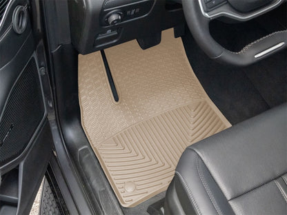 WeatherTech 22-26 Jeep Grand Wagoneer 1st Row Front All-Weather Floor Mats - Tan