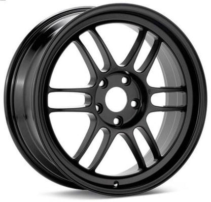 Enkei RPF1 18x9 5x112 35mm Offset 66.5mm Bore Black Wheel **SPECIAL ORDER**