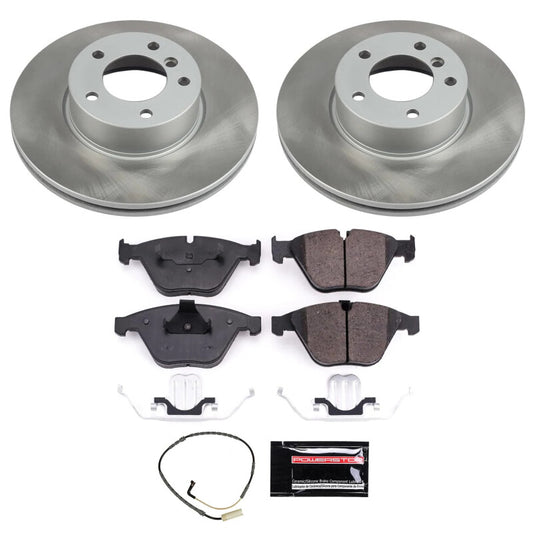 Power Stop 2008 BMW 328xi Front Semi-Coated Rotor Kit