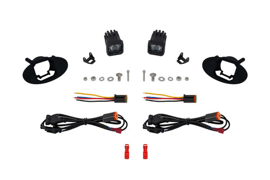 Diode Dynamics SSC1 Type MZ LED Fog Light Kit White SAE Fog