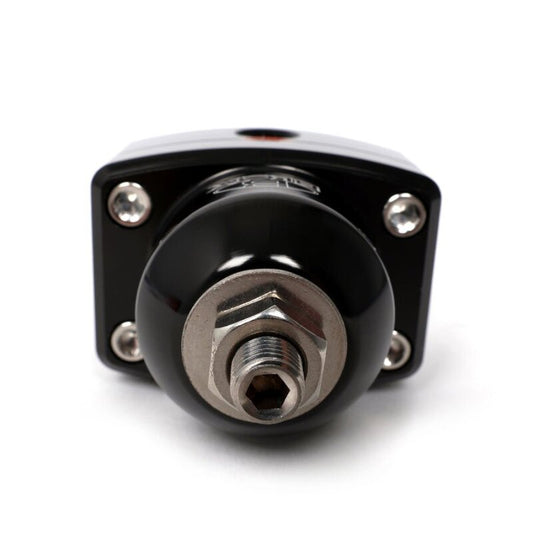 BLOX Racing 2-Port Design Black/Black Adjustable Fuel Pressure Regulator